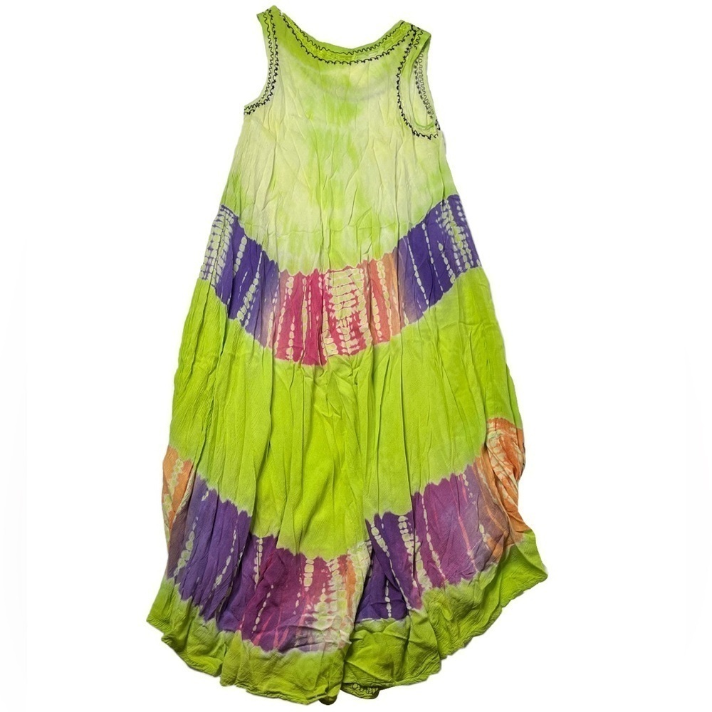 India Boutique Colorful Flowy dress SIZE: OSFM - Picture 2 of 3
